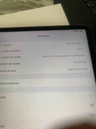 iPad Pro 12 + Apple Pencil + Teclado
