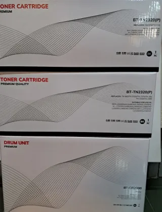 Pack 2 Toner TN2320 + Tambor DR2300 Brother