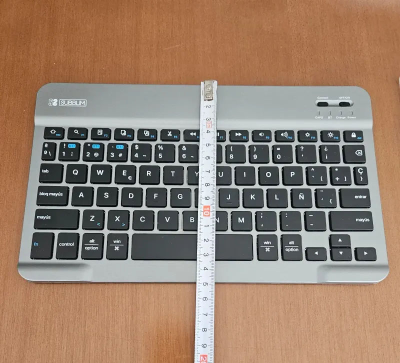 Teclado Inalámbrico Subblim Plata afbeelding 5