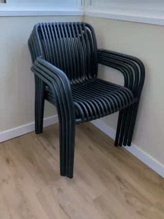 Conjunto mesa y 4 sillas terraza