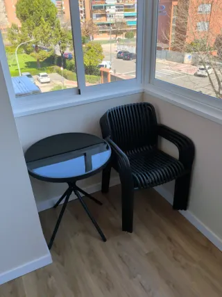Conjunto mesa y 4 sillas terraza