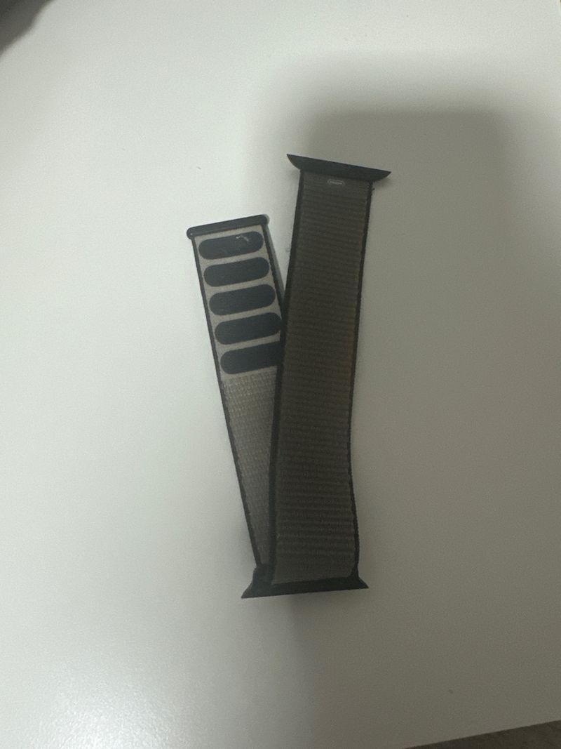 Correa deportiva Apple Watch gris/negra