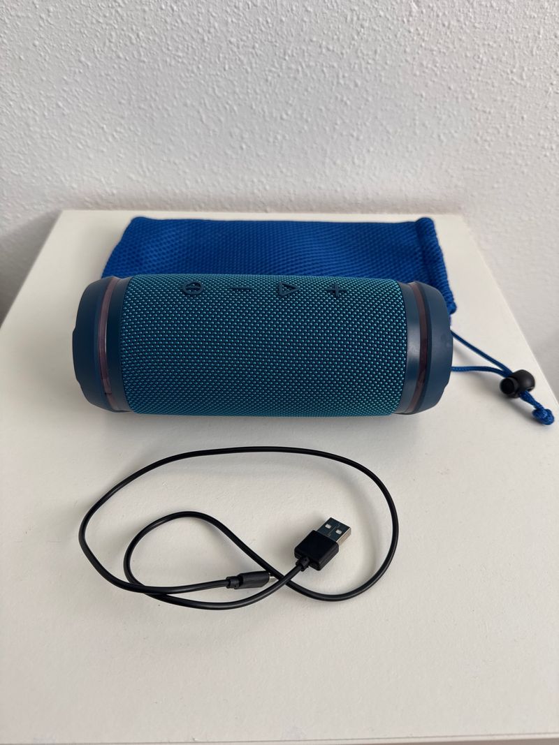 Altavoz Bluetooth Portátil Azul
