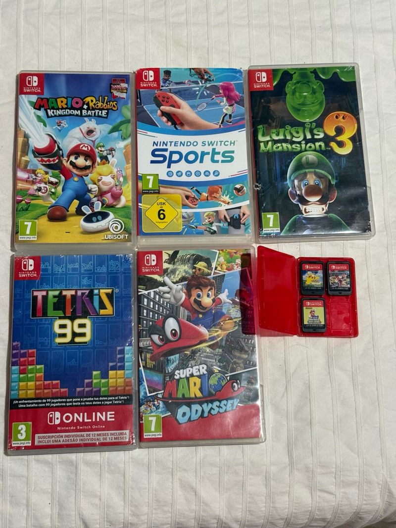 Lote 8 Juegos Nintendo Switch.