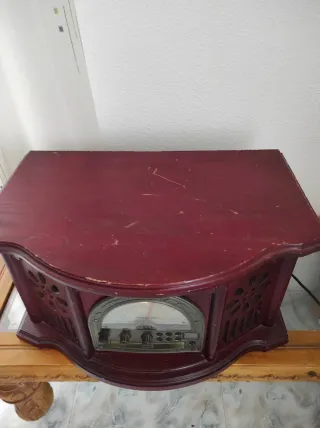 Tocadiscos Vinilo Rojo