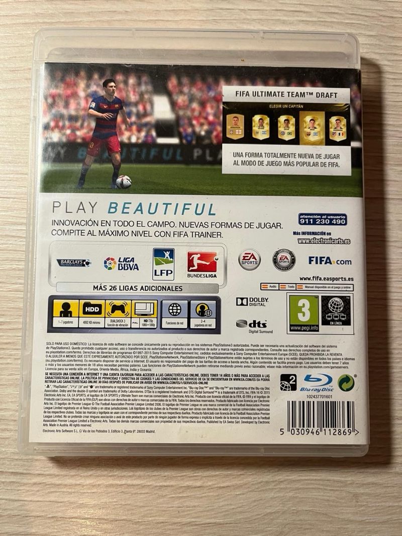 FIFA 16 PS3 afbeelding 2