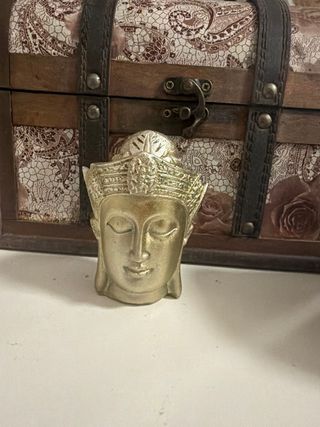 Figura Buda Suerte Dorada