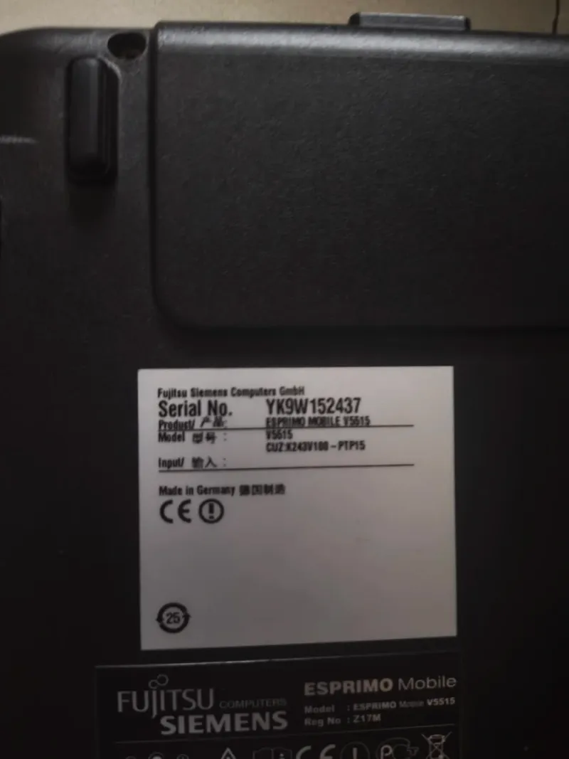 Fujitsu Siemens Esprimo V5515 Gris afbeelding 4