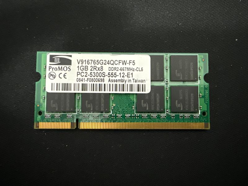 RAM 1GB DDR2 SODIMM