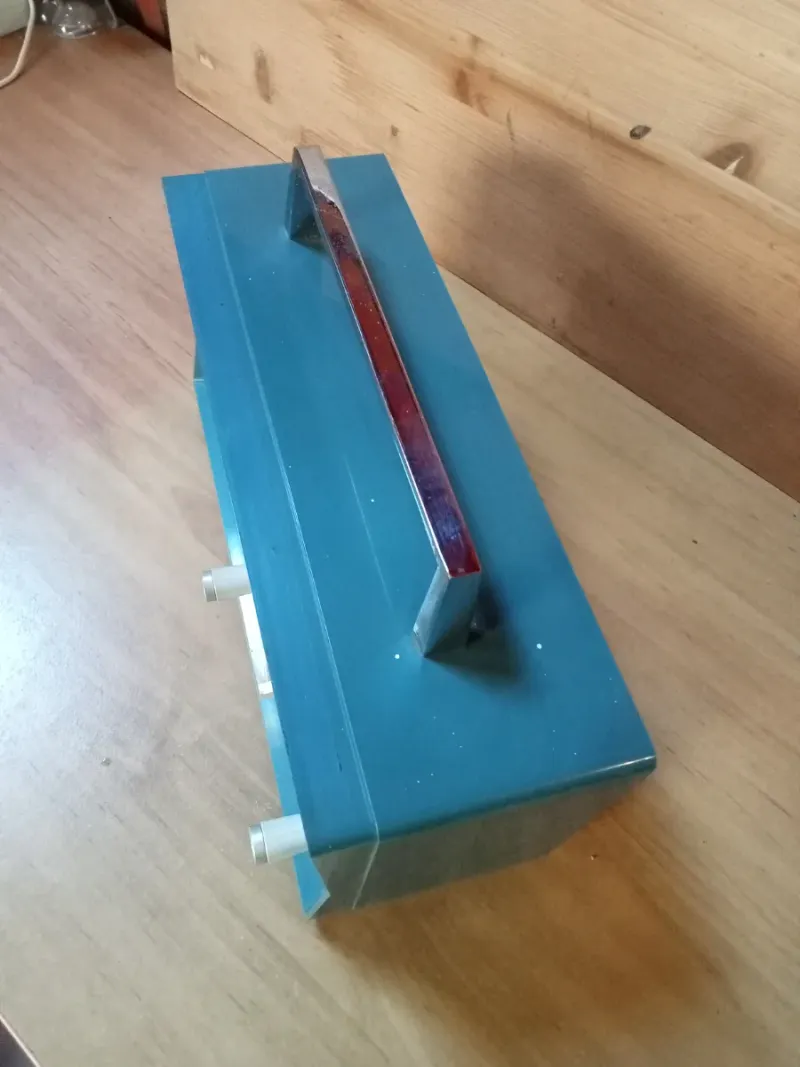 Radio Transistor Optalix Azul y Plata afbeelding 4