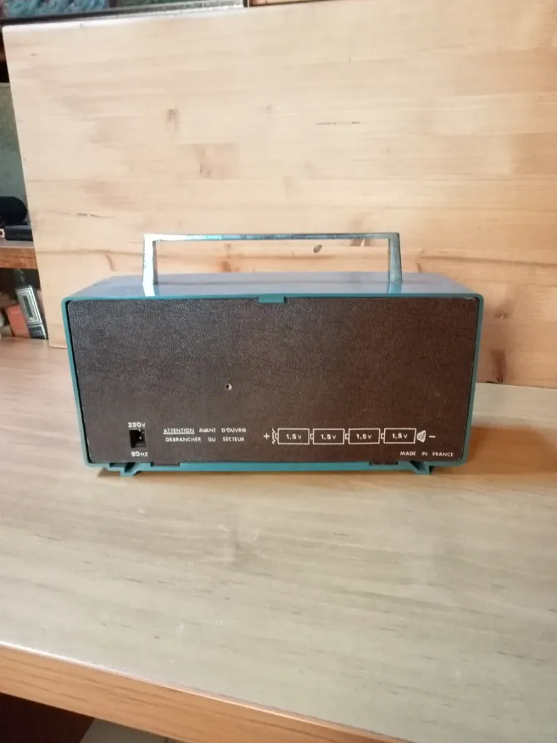 Radio Transistor Optalix Azul y Plata afbeelding 5