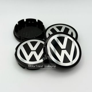 55mm Pack 4 Tapabujes llanta VW