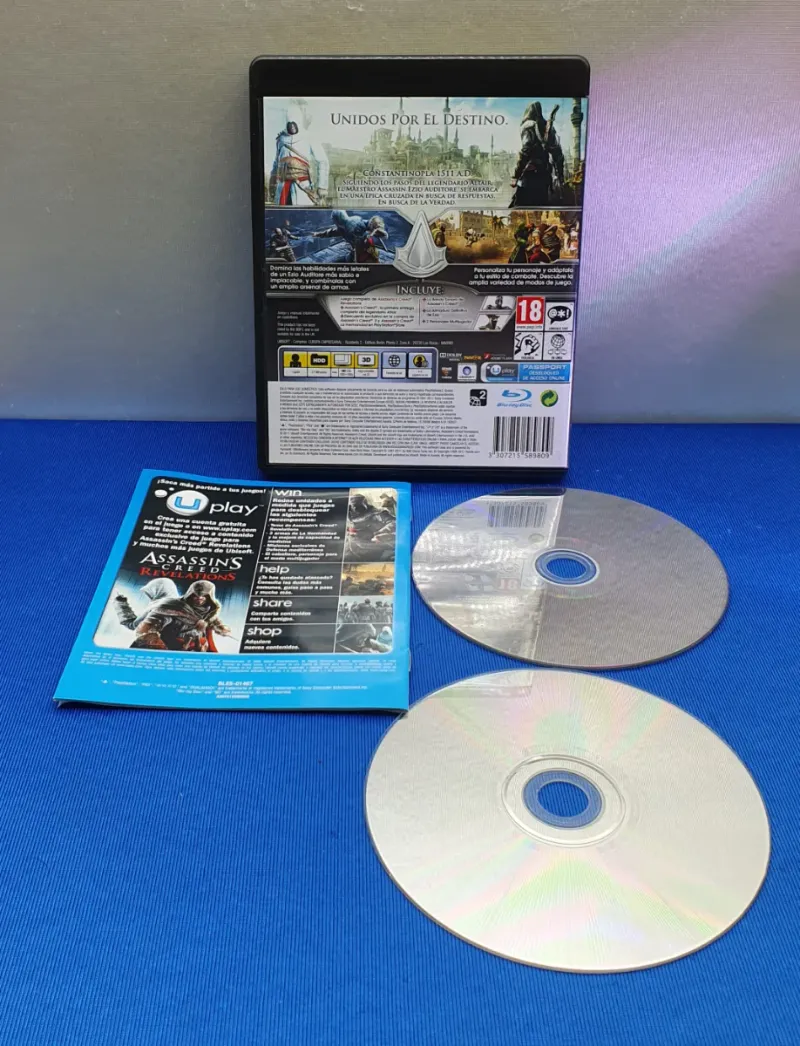 JUEGO PS3 ASSASSINS CREED REVELATIONS ED ESPECIAL afbeelding 2