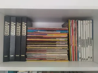 Colección completa creepy años 80 y 90