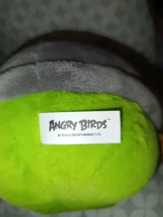Peluche Angry Birds - Maiale con elmo