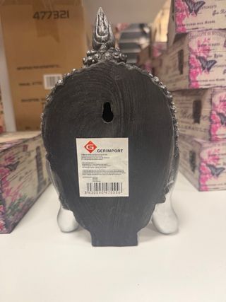 Buda de la suerte plateado