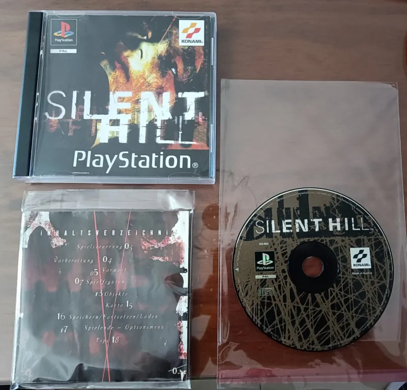 Silent Hill PlayStation 1 PAL Konami ps1