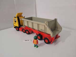 Camión Antiguo Volquete Playmobil