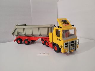 Camión Antiguo Volquete Playmobil