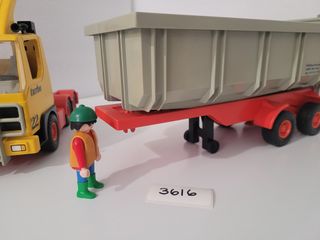 Camión Antiguo Volquete Playmobil