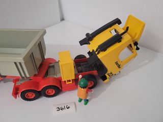 Camión Antiguo Volquete Playmobil