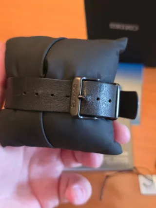 Seiko GMT Field PVD Black