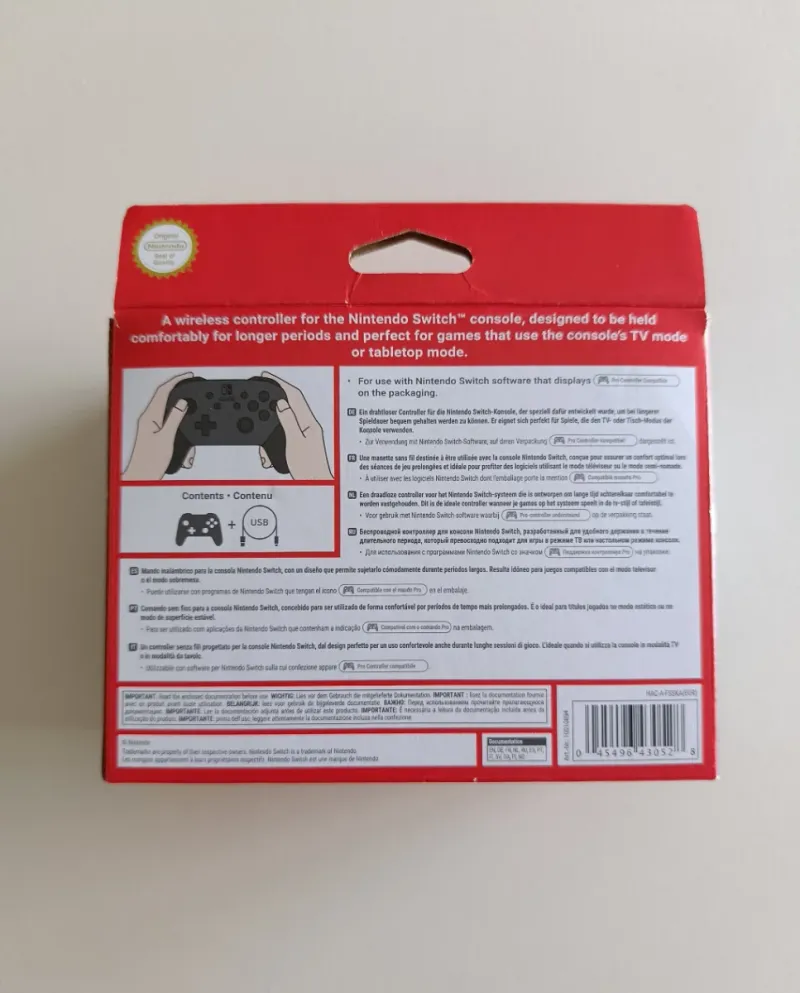 Nintendo Switch Pro Controller afbeelding 3
