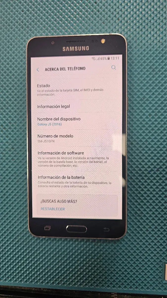 Samsung J5 2016 Negro afbeelding 3