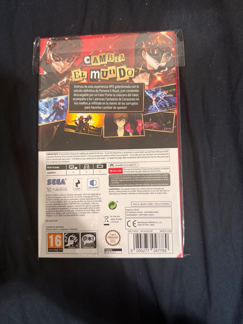 Persona 5 Royal Nintendo Switch + Steelbook afbeelding 2