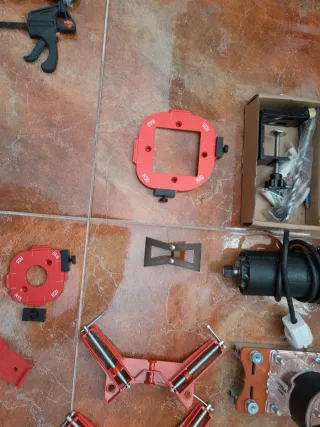 Accesorios para fresadora. 50 euro todo