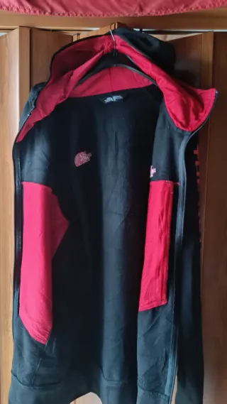 The North Face Giacca L/G Nero Rosso