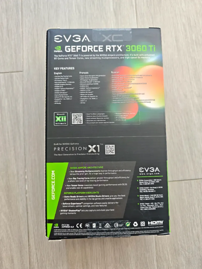 Tarjeta Gráfica EVGA GeForce RTX 3060 Ti afbeelding 4
