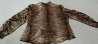 Camisa SATÉN TAPIOCA Talla 48 - Estampado Animal P