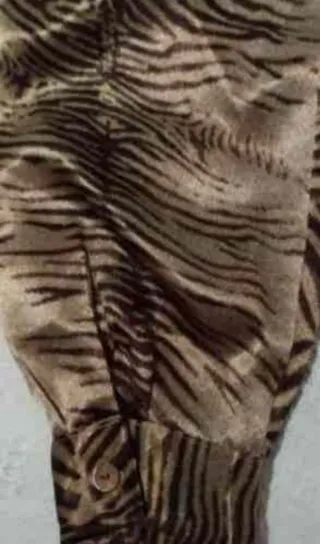 Camisa SATÉN TAPIOCA Talla 48 - Estampado Animal P