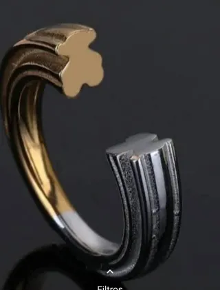 Anillo Tous Acero Quirúrgico talla 18 y 19