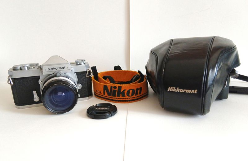 Nikkormat FTN + lente Nikkor 28mm f3,5