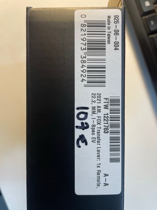 Mando FOX Transfer X1 KIT Pulsador Nuevo