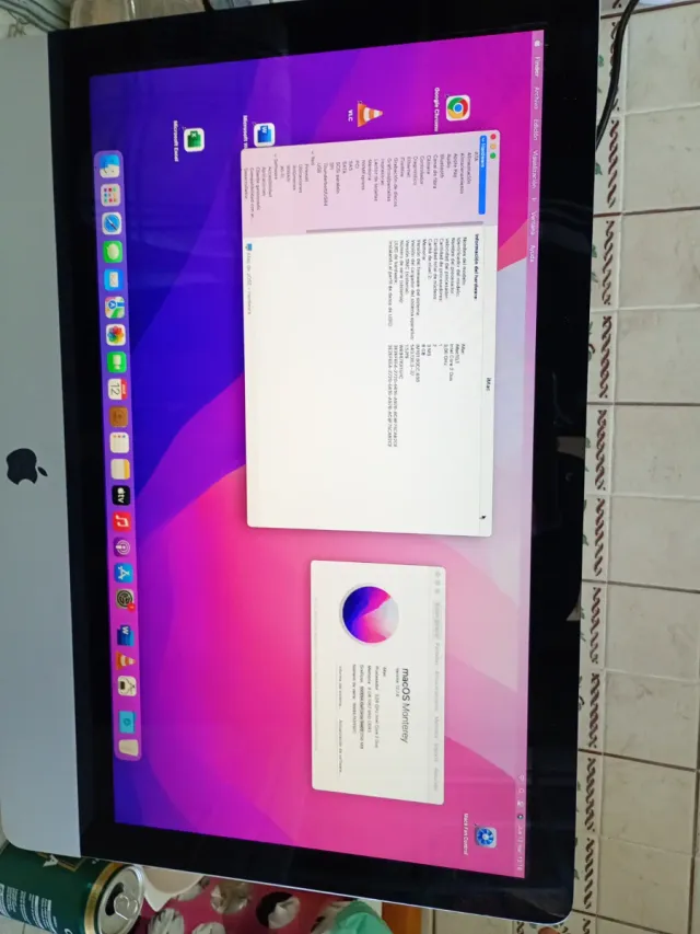 Ordenador iMac Apple Plata
