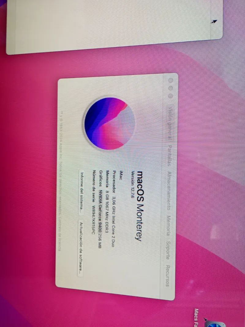 Ordenador iMac Apple Plata afbeelding 4