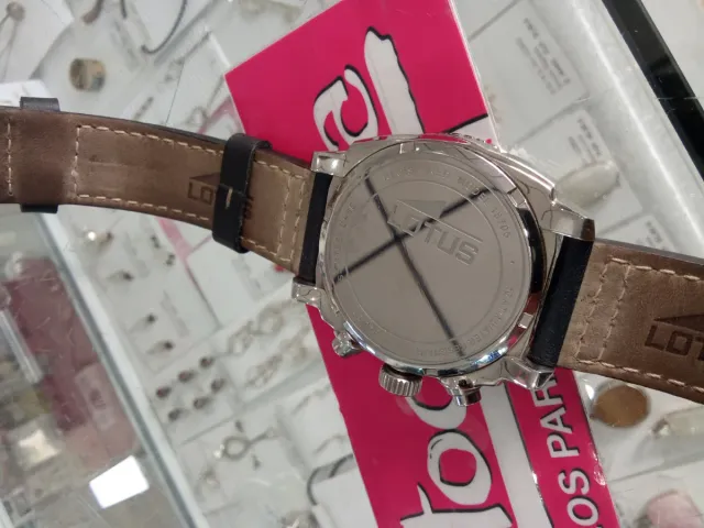 Reloj Lotus Cronógrafo Pilot Azul