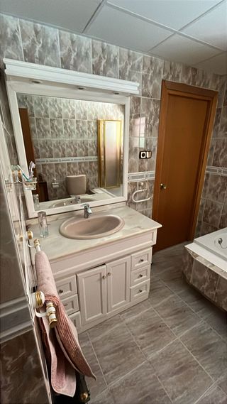 Mueble Radiador Madera y Mármol