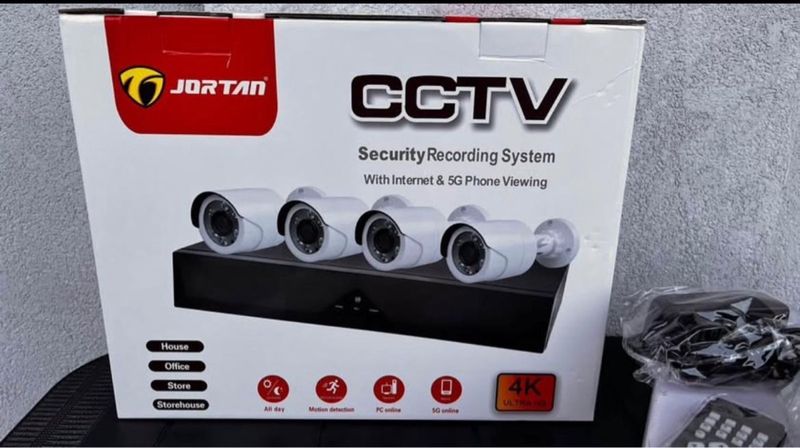 Kit de cámaras JORTAN CCTV 4K