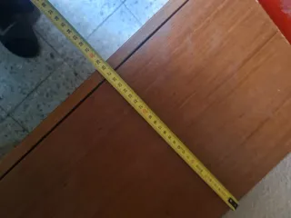 Recibidor Resina/Madera EXPOMOBI se puede iluminar