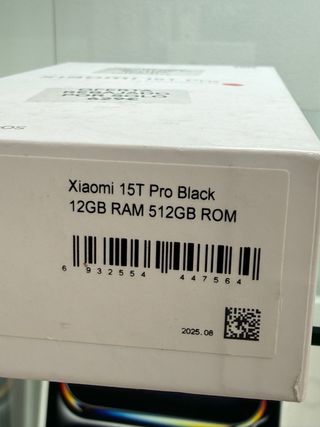 Xiaomi 15T Pro 5G 512GB 12GB RAM Nuevo