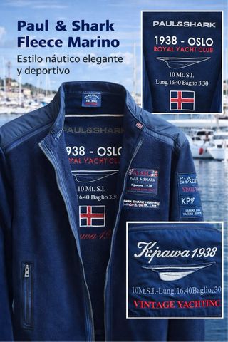 Paul & Shark Fleece Marino KP Vintage