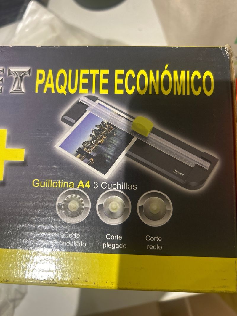 Texet Plastificadora A4 LMA4-V + Guillotina afbeelding 6