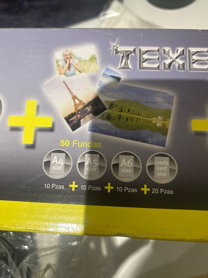 Texet Plastificadora A4 LMA4-V + Guillotina afbeelding 5