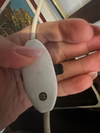 Lámpara Vintage Metal y Cristal