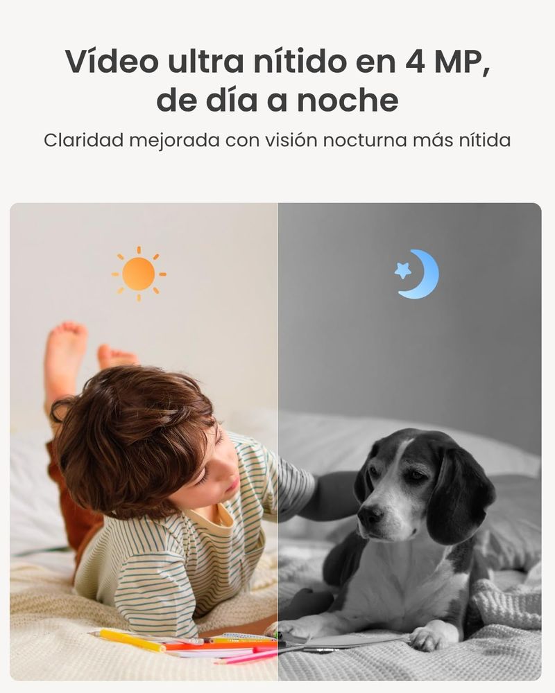 Reolink 2K Camara Vigilancia WiFi Interior, 360° afbeelding 8