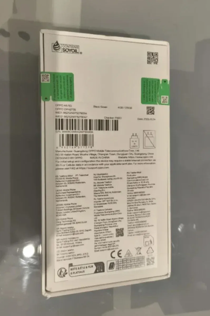 OPPO A5 5G Verde Nuevo Sin Estrenar afbeelding 4